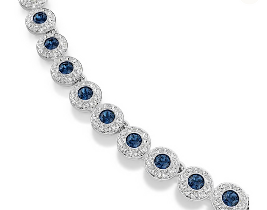 S*A*OV**I Una angelic blue necklace
